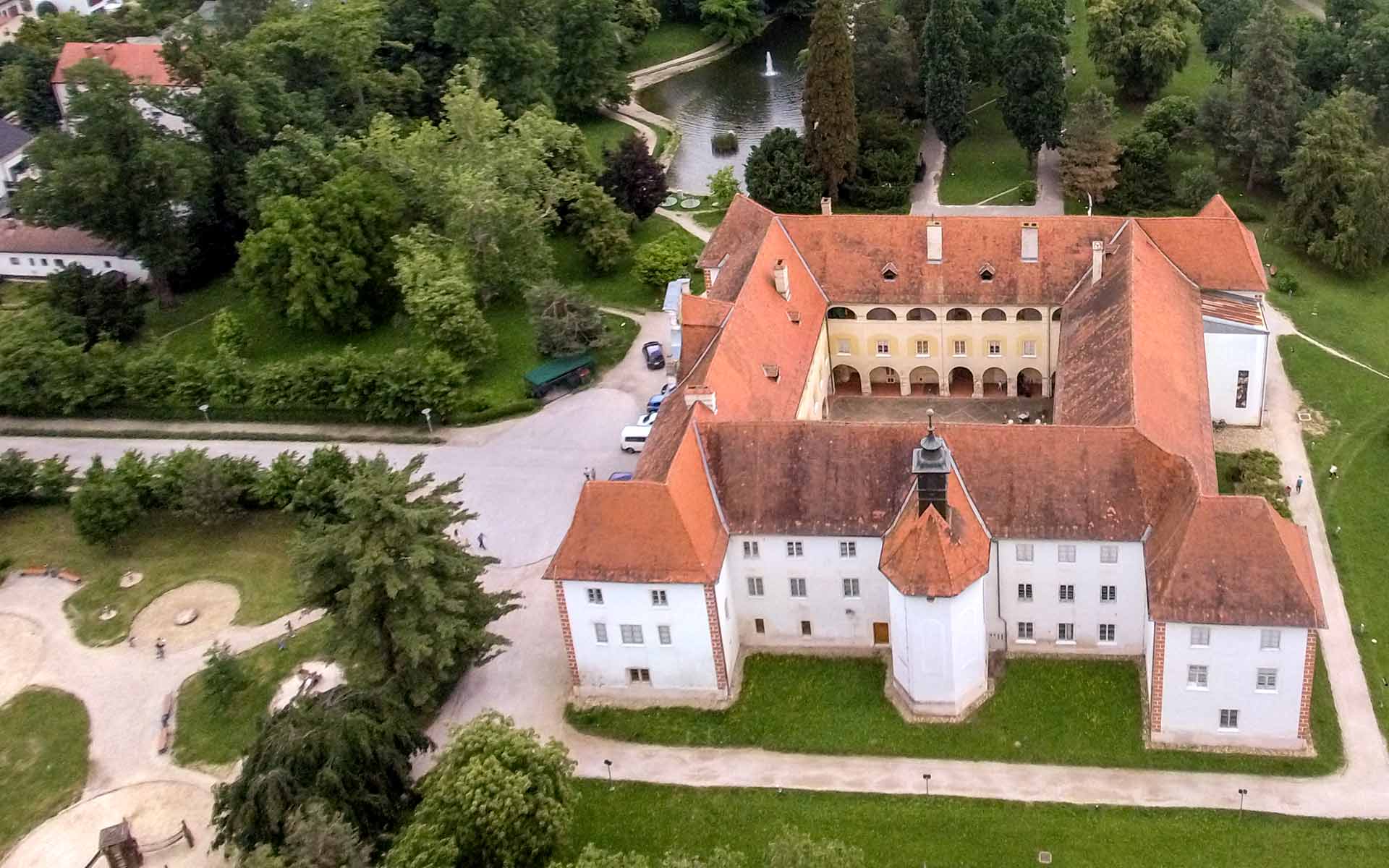 Murska Sobota, castle, Slovenia Stock Photo - Alamy